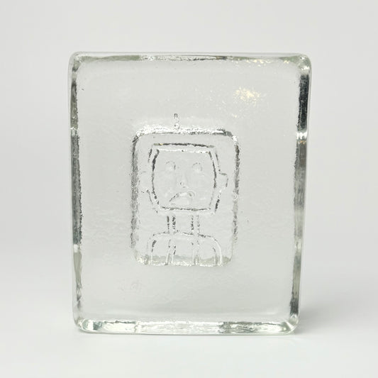 Erik Höglund für Kosta Boda – Briefbeschwerer – schwedisches Kunstglas, 1960er Jahre