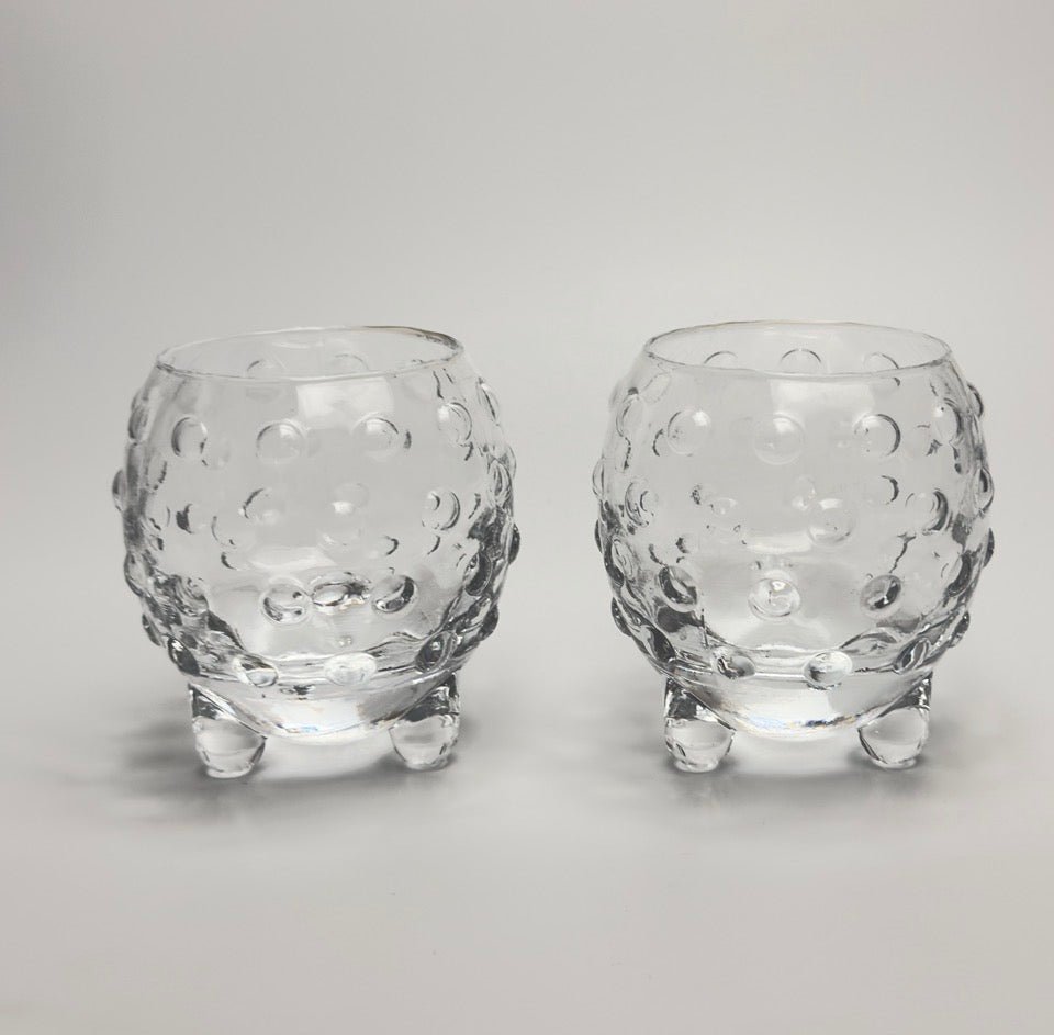 Iittala pindsvin lysestager i klart glas – design Tiina Nordström - Frøken Lilly