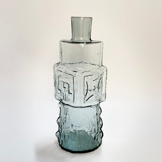 Karaffe aus getöntem Glas, CEB Björkhult – 1950er Jahre