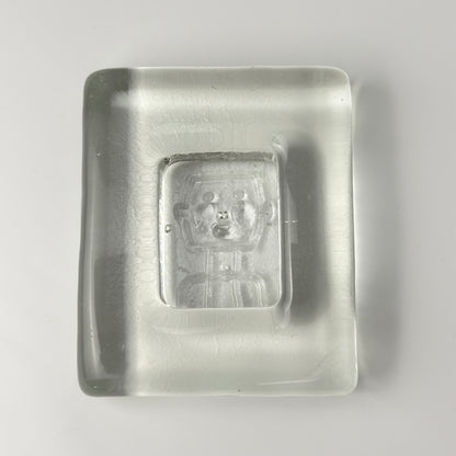 Erik Höglund für Kosta Boda – Briefbeschwerer – schwedisches Kunstglas, 1960er Jahre
