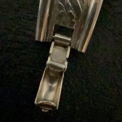 Speidel antikes Armband aus 835er Silber mit von Skønvirke inspiriertem Blumendekor -
