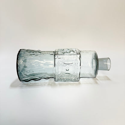 Karaffe aus getöntem Glas, CEB Björkhult – 1950er Jahre