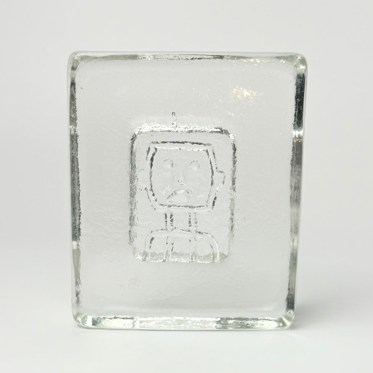 Erik Höglund für Kosta Boda – Briefbeschwerer – schwedisches Kunstglas, 1960er Jahre