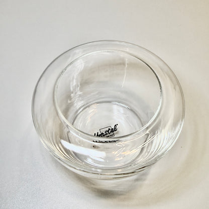 Herstal design glas med glaskugle – sæt med 2 stk dekorationsglas