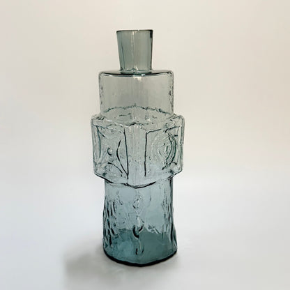 Karaffe aus getöntem Glas, CEB Björkhult – 1950er Jahre
