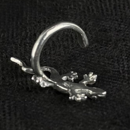 925 sølv ear cuff med gekko firben – vintage - Frøken Lilly