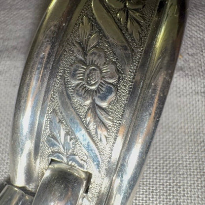 Speidel antikes Armband aus 835er Silber mit von Skønvirke inspiriertem Blumendekor -