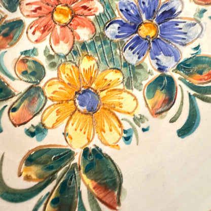 Sberna Deruta majolica fad 15,5 cm håndmalet italiensk keramik