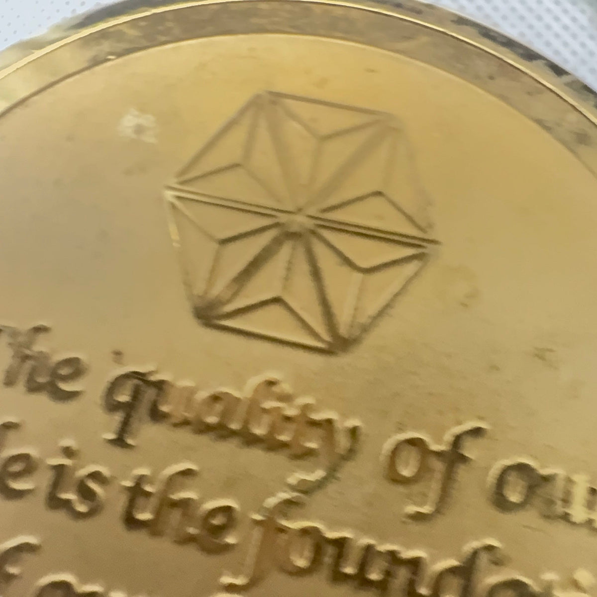 Bristol-Myers Centennial 1987 bordur/rejseur med alarm – firmamemorabilia - Frøken Lilly
