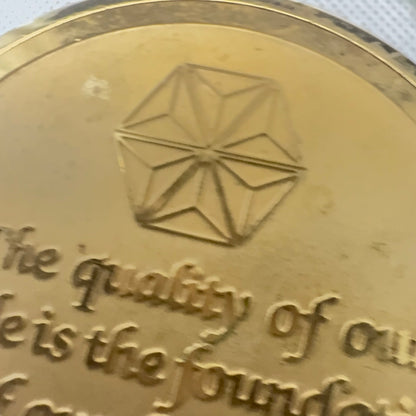 Bristol-Myers Centennial 1987 bordur/rejseur med alarm – firmamemorabilia - Frøken Lilly