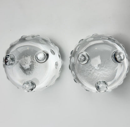 Iittala pindsvin lysestager i klart glas – design Tiina Nordström - Frøken Lilly