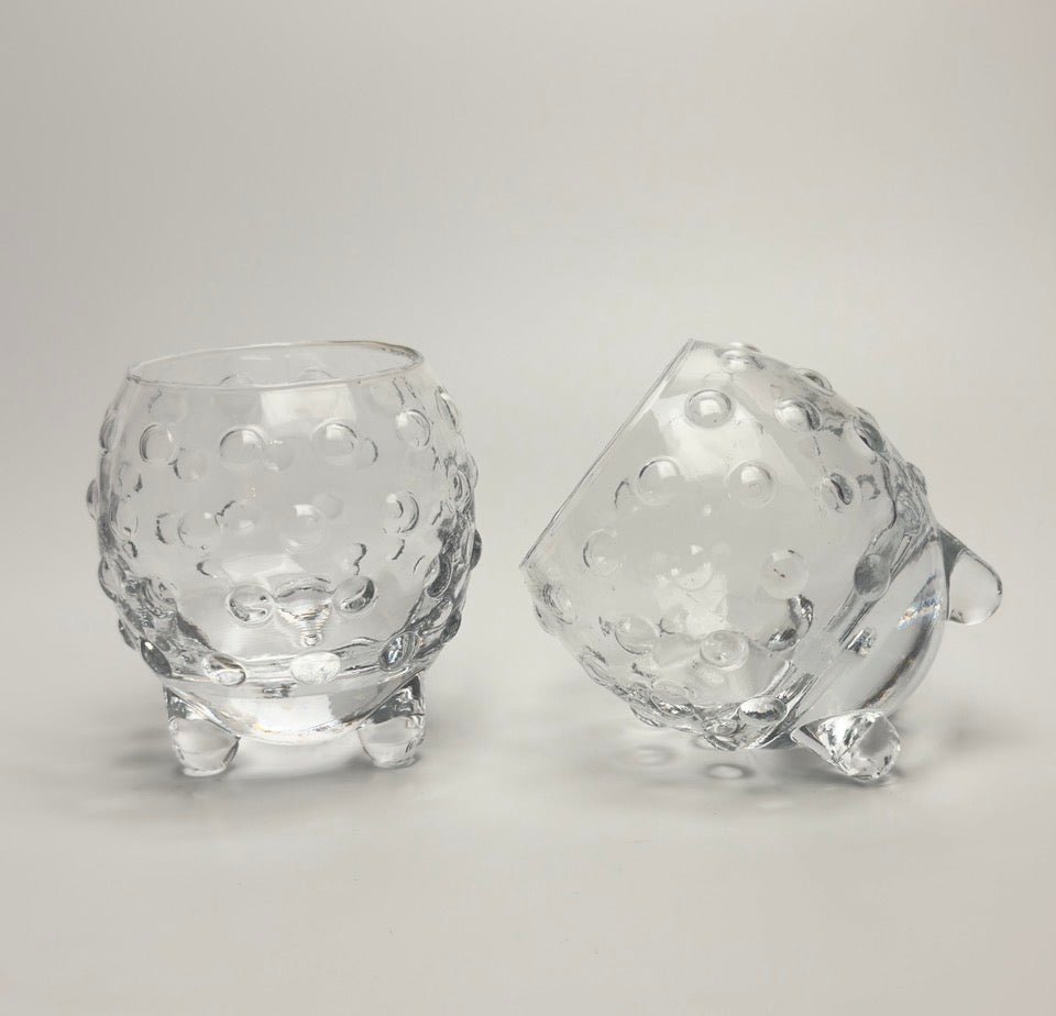 Iittala pindsvin lysestager i klart glas – design Tiina Nordström - Frøken Lilly