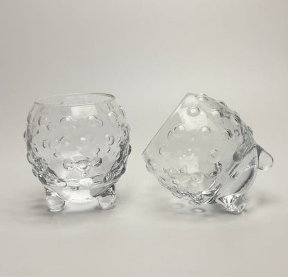 Iittala pindsvin lysestager i klart glas – design Tiina Nordström - Frøken Lilly