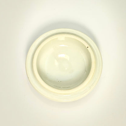 Kinesisk porcelænskrus med låg, blå/hvid kalligrafi, orientalsk stil - Frøken Lilly