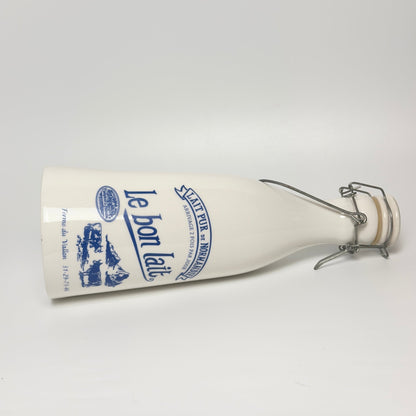 Le Bon Lait fransk vintage porcelænsflaske - Frøken Lilly