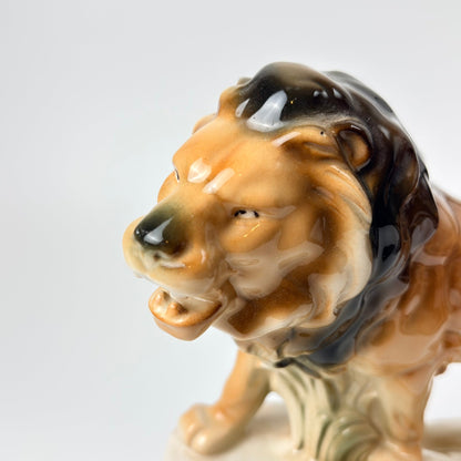 Løve i porcelænsfigur, mrk. nr. 9299, vintage fra 1930 - 1940'erne - Frøken Lilly
