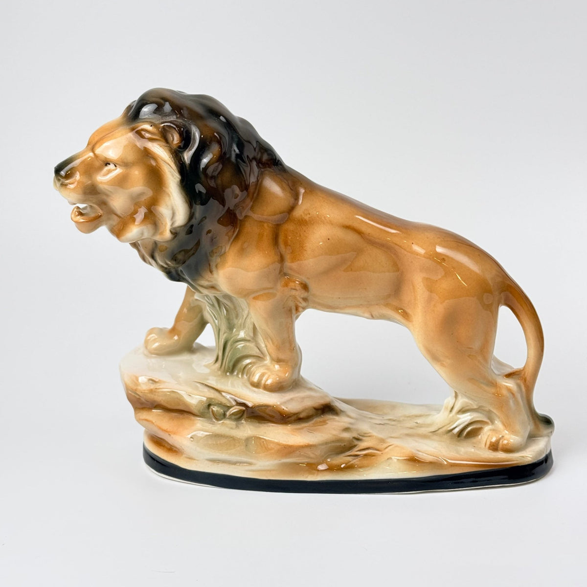 Løve i porcelænsfigur, mrk. nr. 9299, vintage fra 1930 - 1940'erne - Frøken Lilly