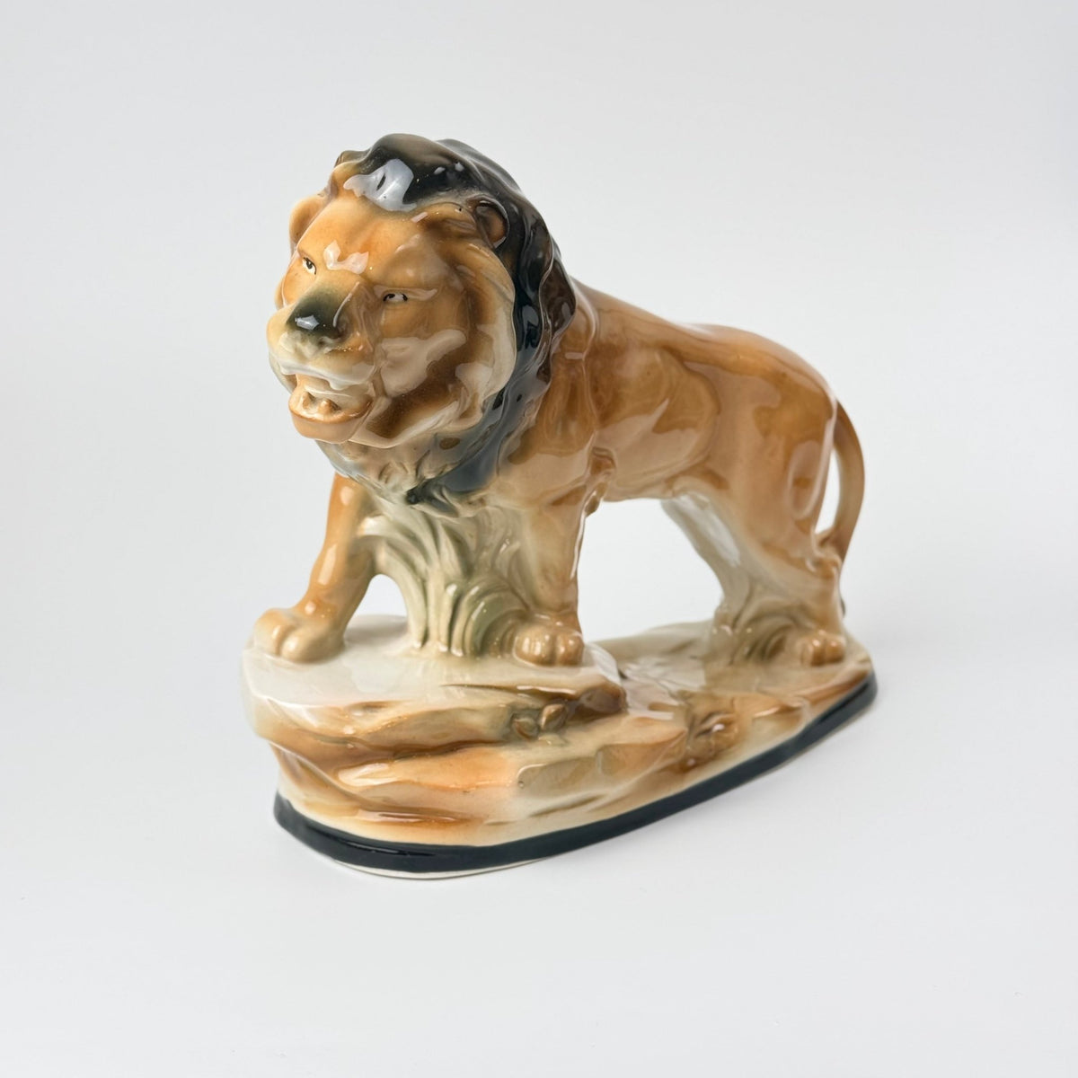 Løve i porcelænsfigur, mrk. nr. 9299, vintage fra 1930 - 1940'erne - Frøken Lilly