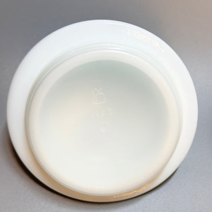 Opbevaringskrukker med låg i opalineglas – italiensk vintage - Frøken Lilly