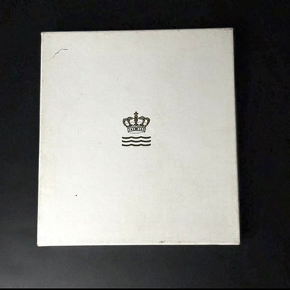Royal Copenhagen årsramme 1973 med 925 sterlingsølv ophæng – A. Michelsen - Frøken Lilly