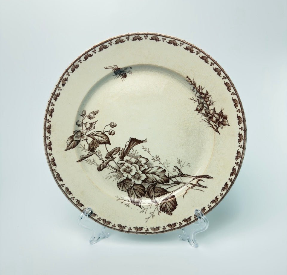 Sarreguemines - Carmen, spisetallerkener 22 cm, fransk antik (flere varianter) - Frøken Lilly