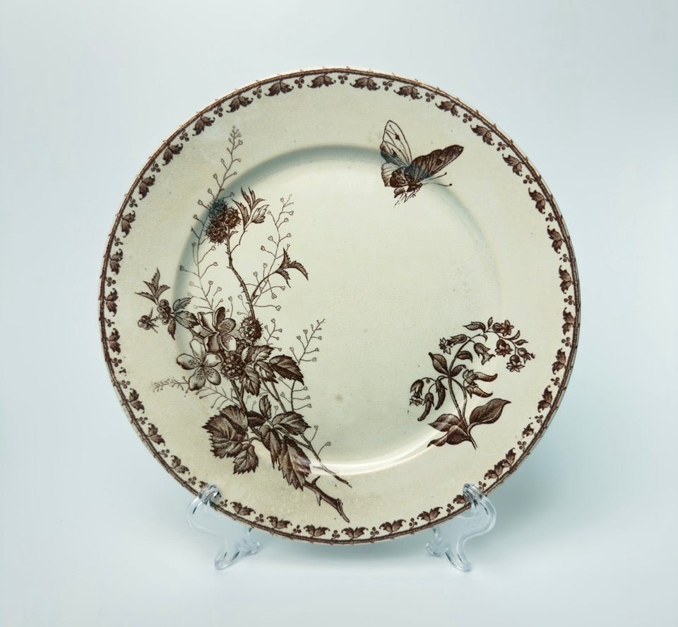 Sarreguemines - Carmen, spisetallerkener 22 cm, fransk antik (flere varianter) - Frøken Lilly