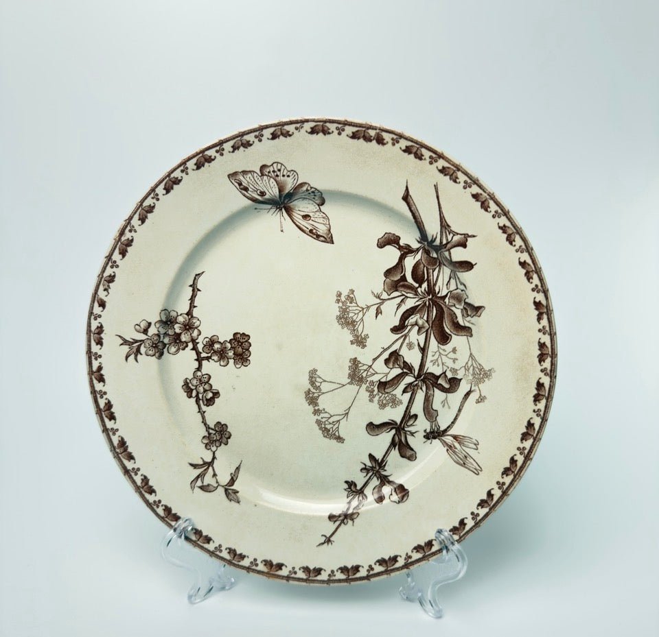 Sarreguemines - Carmen, spisetallerkener 22 cm, fransk antik (flere varianter) - Frøken Lilly