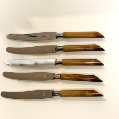 Solingen rustfri smørknive nr. 56 – sæt med 5 - Frøken Lilly