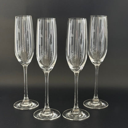 Spiegelau Salute champagneglas 4 stk – 24,5 cm elegante flute glas - Frøken Lilly