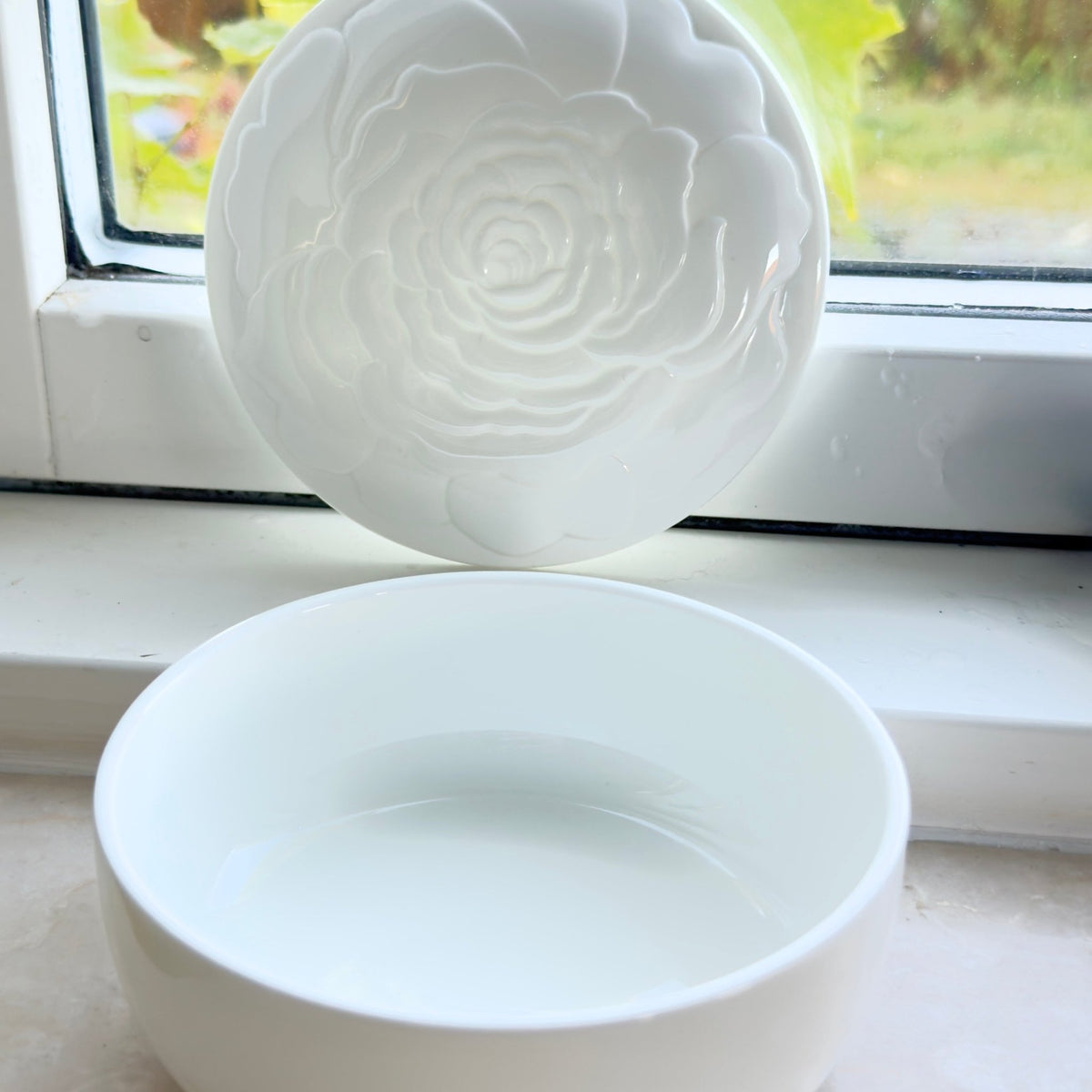 Villeroy & Boch Galerie lågskål med rose – Bone China - Frøken Lilly