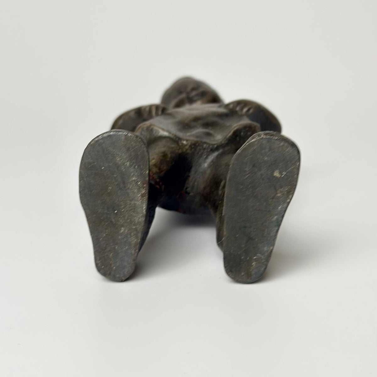 Vintage bronzefigur af pige – 13 cm - Frøken Lilly
