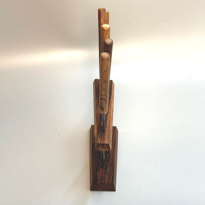 Vintage frugt - /smørknive i palisander - rosewood, fra Solingen, Tyskland, ca. 50/60’erne - Frøken Lilly