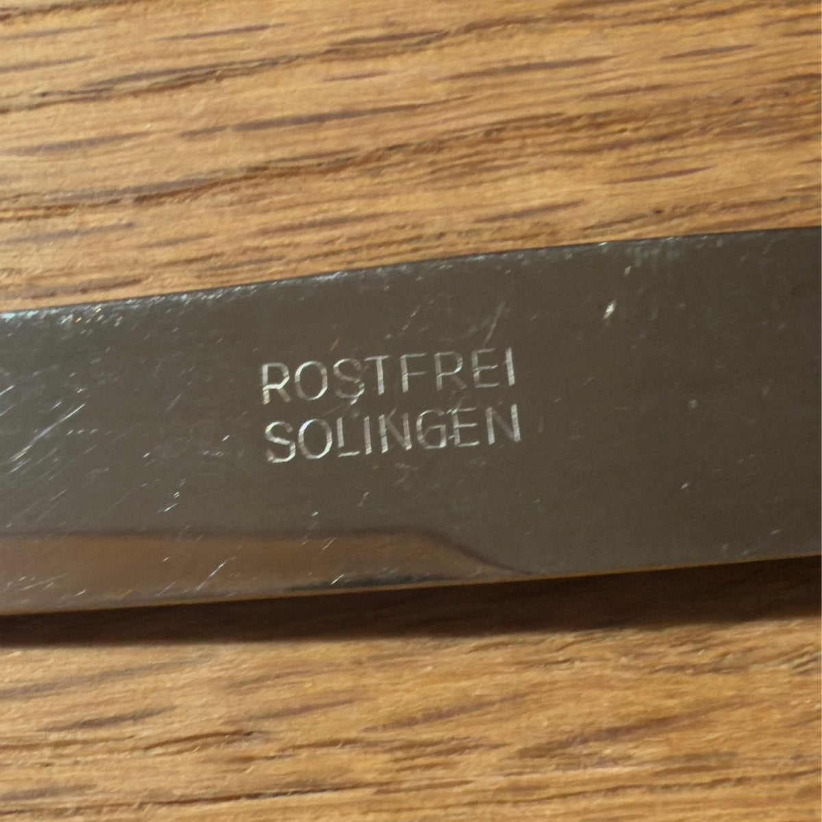 Vintage frugt - /smørknive i palisander - rosewood, fra Solingen, Tyskland, ca. 50/60’erne - Frøken Lilly
