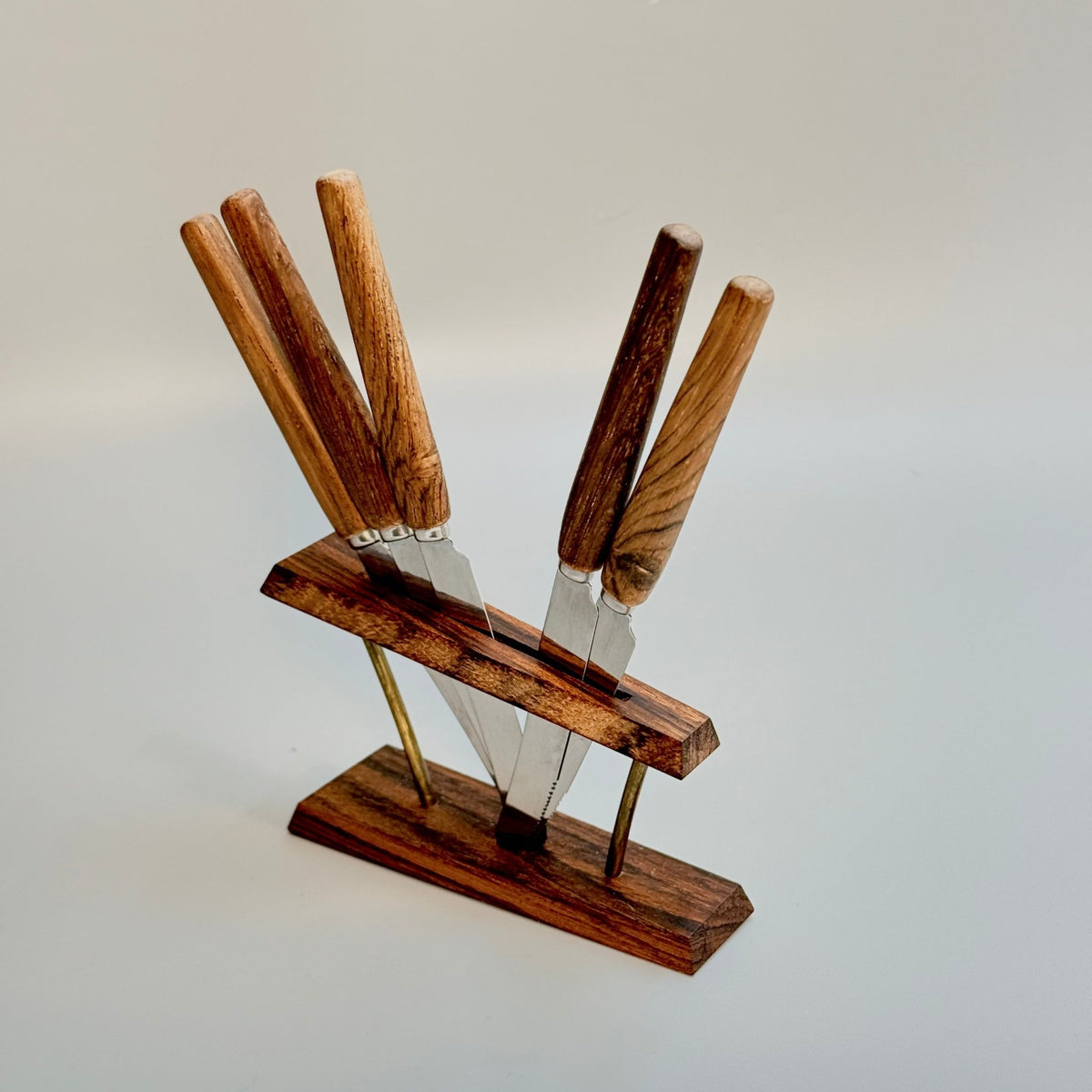 Vintage frugt - /smørknive i palisander - rosewood, fra Solingen, Tyskland, ca. 50/60’erne - Frøken Lilly