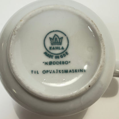 Vintage kaffesæt KAHLA Nøddebo - østtysk DDR keramik - kop, underkop og tallerken 1960 - 70'erne - Frøken Lilly